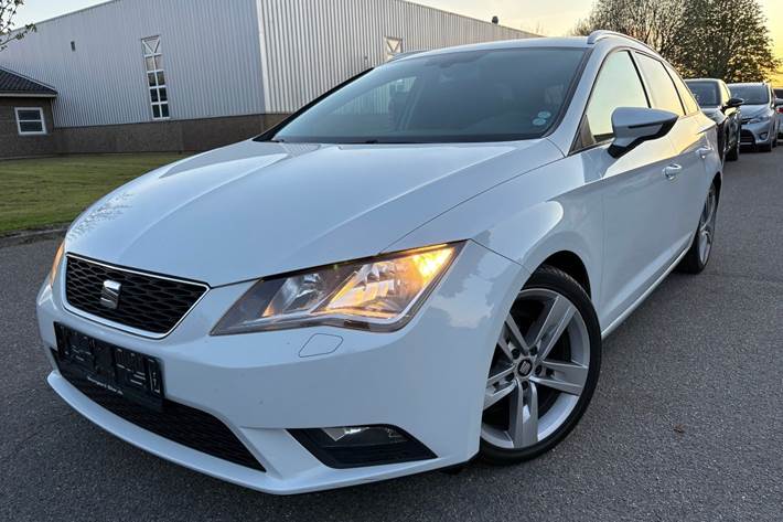 Hvid Seat Leon fra 2016