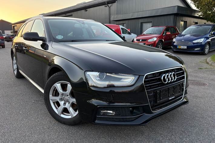 Sort Audi A4 fra 2015