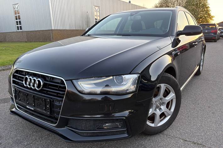 Sort Audi A4 fra 2015