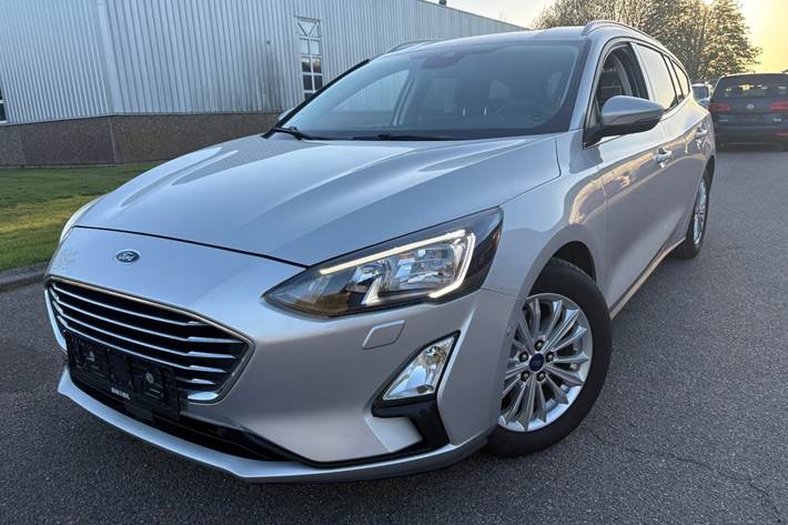 Sølv Ford Focus fra 2020