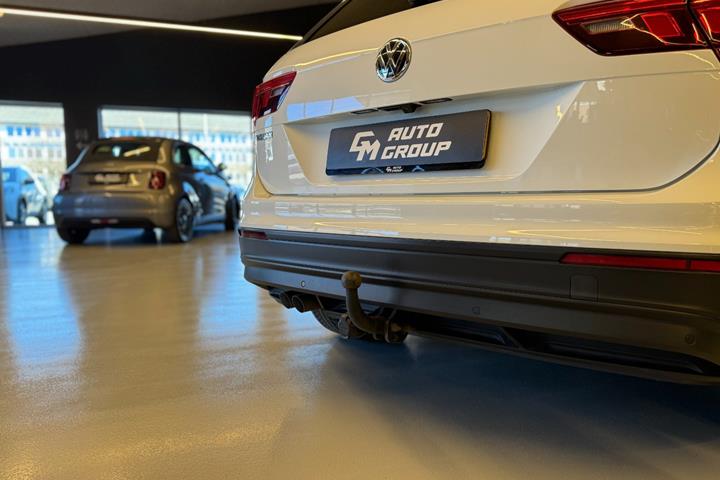 Hvid VW Tiguan fra 2019
