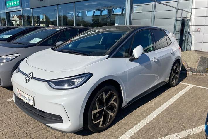 Hvid VW ID.3 fra 2023