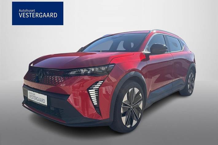 Rød Renault Scenic E-Tech fra 2024