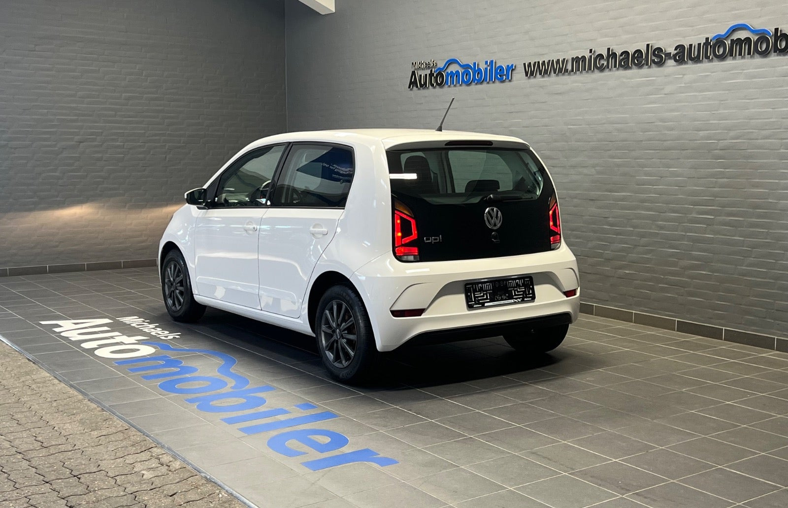 Hvid VW UP! fra 2019