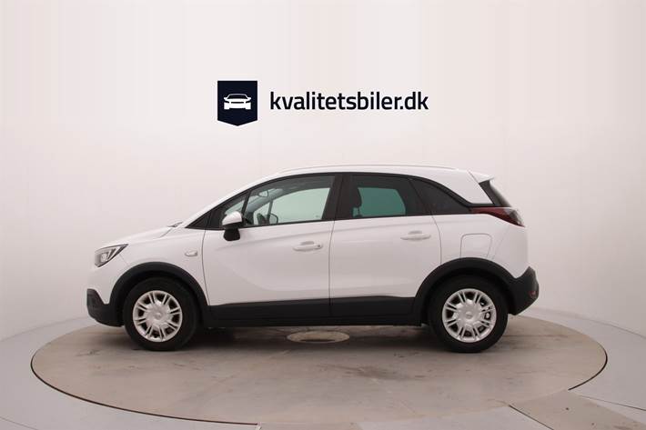 Hvid Opel Crossland X fra 2019