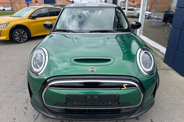 Grøn Mini Cooper fra 2021