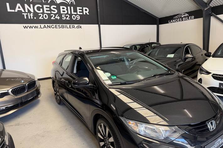 Sort Honda Civic fra 2014