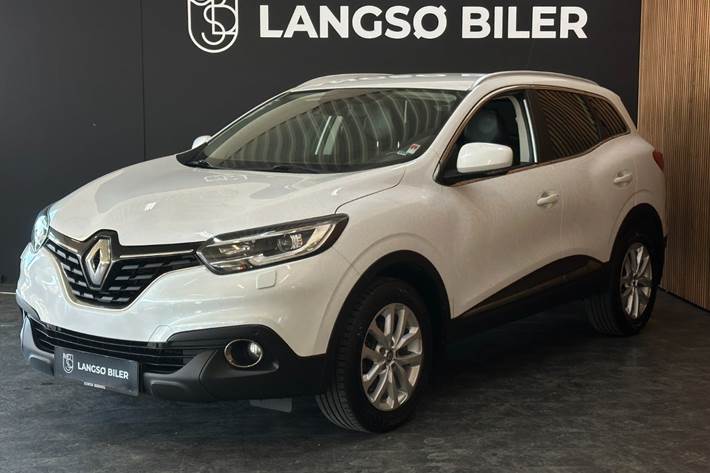 Hvid Renault Kadjar fra 2016