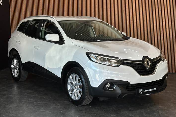 Hvid Renault Kadjar fra 2016