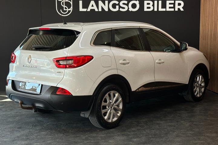 Hvid Renault Kadjar fra 2016