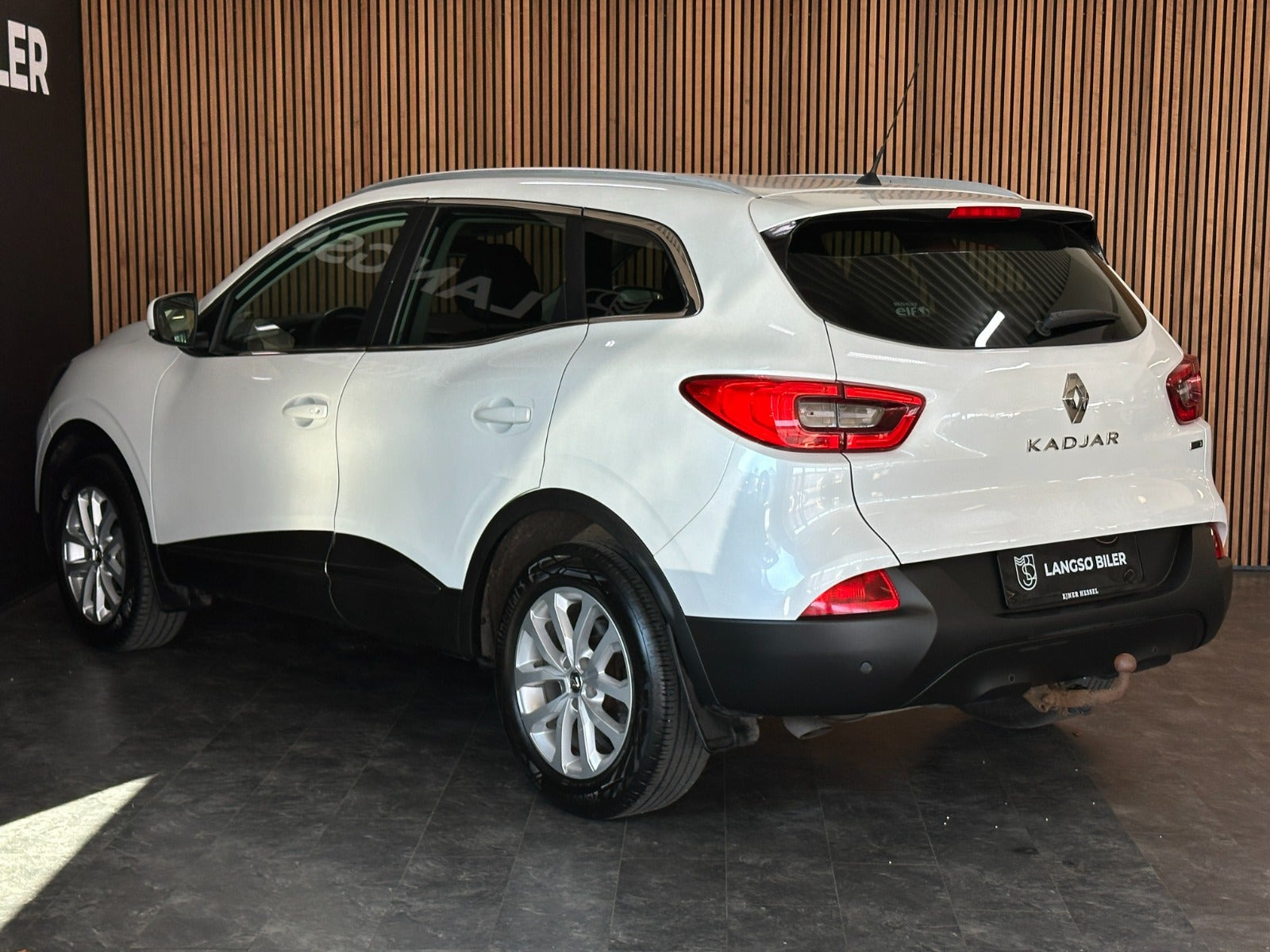 Hvid Renault Kadjar fra 2016