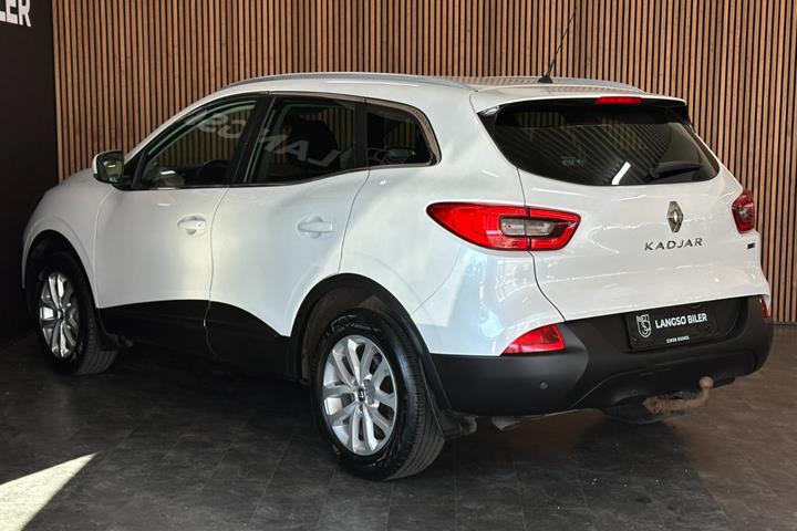 Hvid Renault Kadjar fra 2016