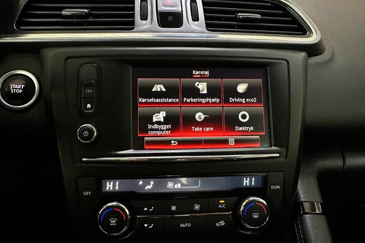 Hvid Renault Kadjar fra 2016