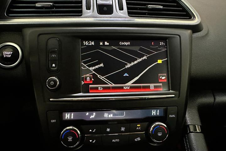 Hvid Renault Kadjar fra 2016