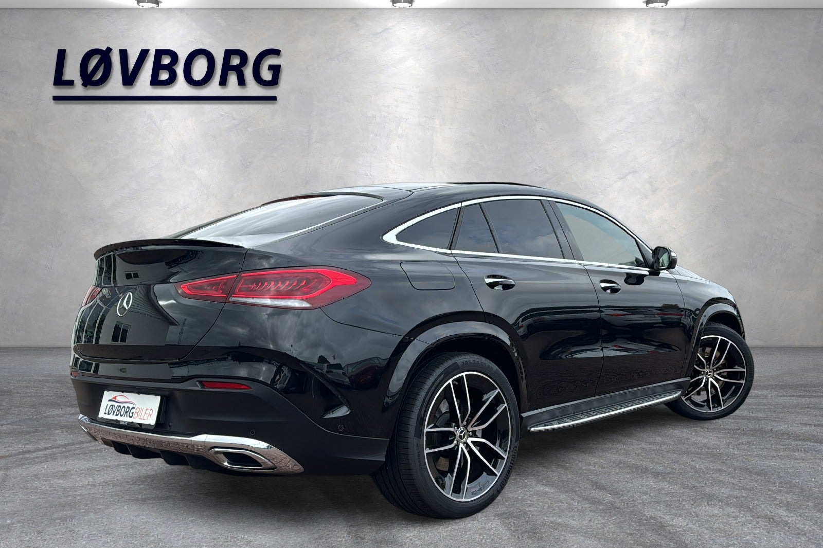 Sort Mercedes GLE400 d fra 2021