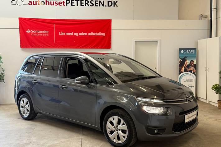 Grå Citroën Grand C4 Picasso fra 2015
