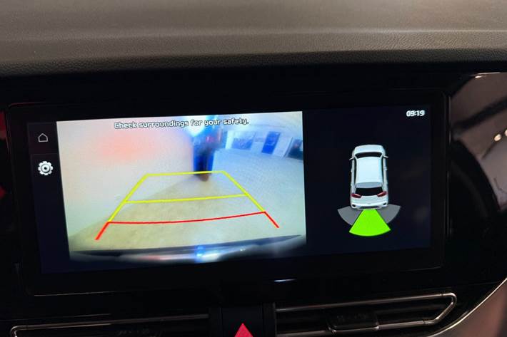Blå Kia e-Niro fra 2021