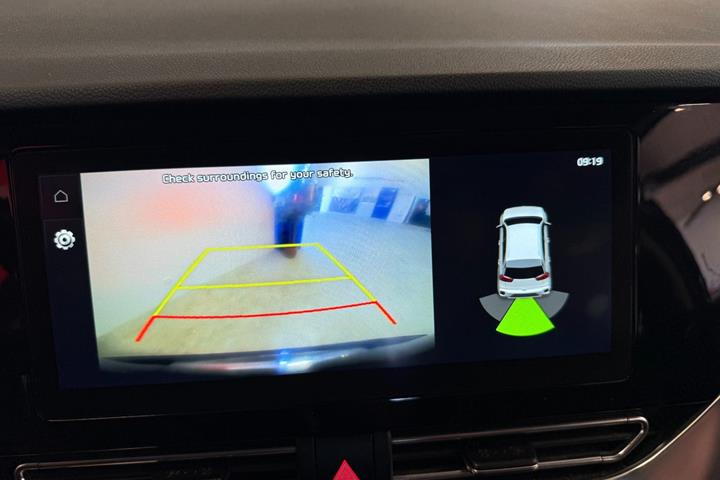 Blå Kia e-Niro fra 2021