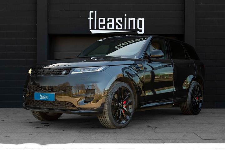 Sort Land Rover Range Rover sport fra 2025 set udefra