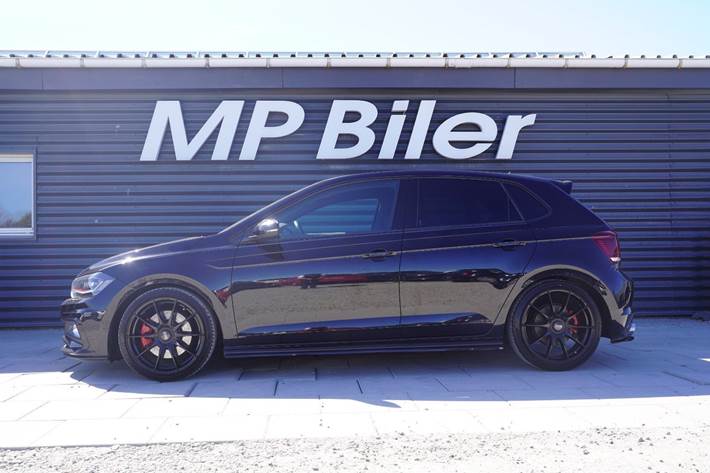 Sort VW Polo fra 2020
