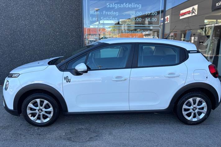 Hvid Citroën C3 fra 2023
