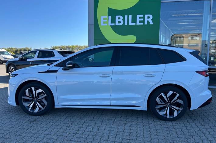 Hvid Skoda Enyaq fra 2026