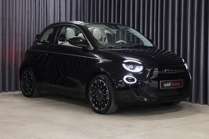 Sort Fiat 500e fra 2022
