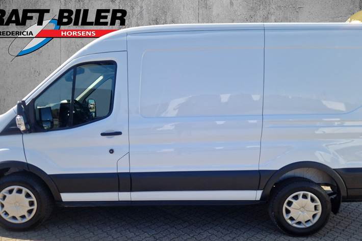 Hvid Ford Transit 350 L2 Van fra 2022