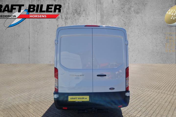 Hvid Ford Transit 350 L2 Van fra 2022