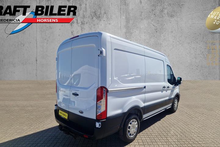 Hvid Ford Transit 350 L2 Van fra 2022