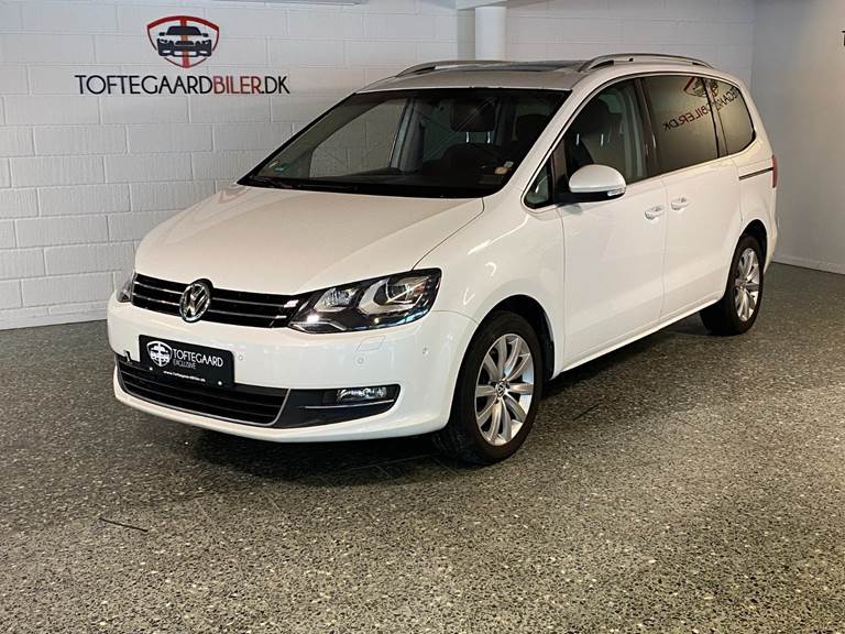 VW Sharan 2,0 TDi 140 Highline DSG 7prs