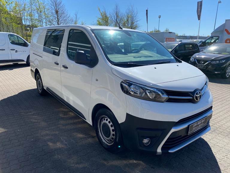 Toyota ProAce 2,0 D 120 Long Comfort Mandskabsvogn