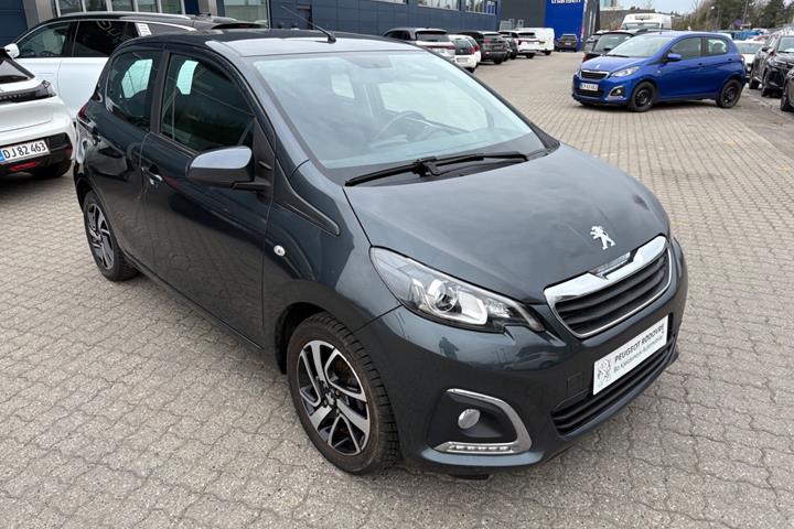 Rød Peugeot 108 fra 2021