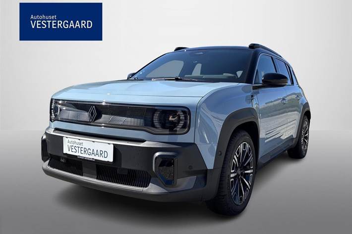 Blå Renault 4 E-Tech fra 2025