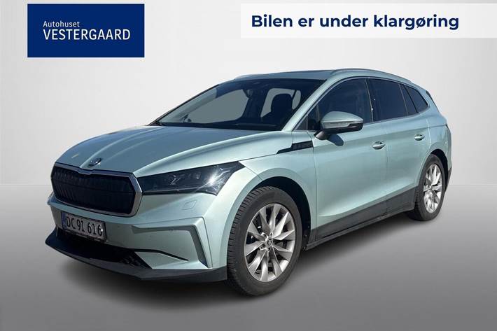 Grøn Skoda Enyaq fra 2021