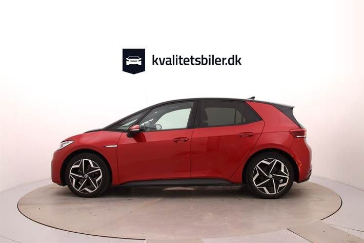 Rød VW ID.3 fra 2021