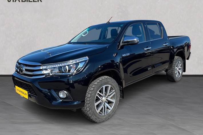 Sort Toyota HiLux fra 2020