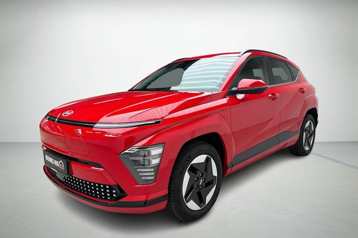 Rød Hyundai Kona fra 2025