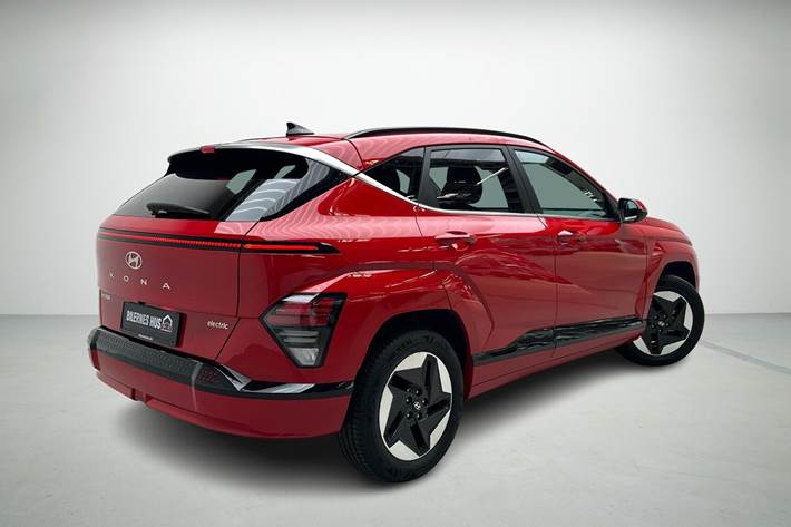 Rød Hyundai Kona fra 2025