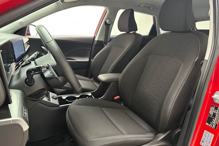 Rød Hyundai Kona fra 2025