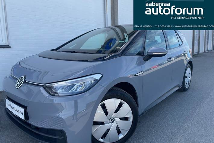 Grå VW ID.3 fra 2021