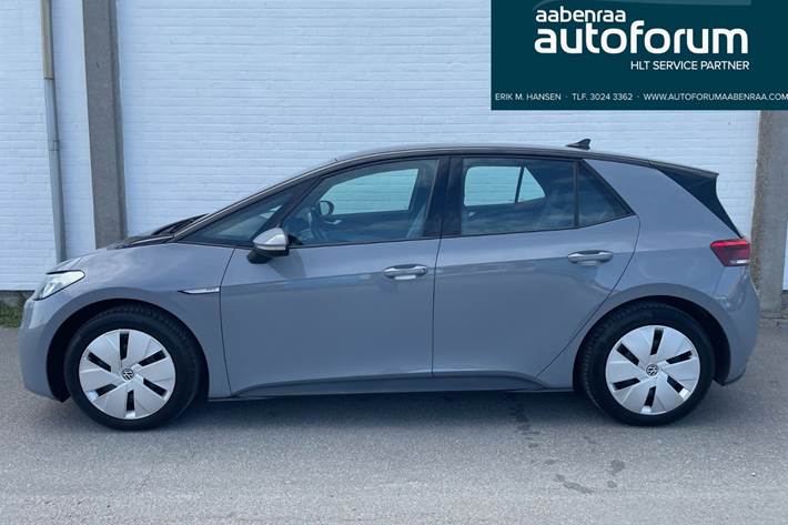 Grå VW ID.3 fra 2021