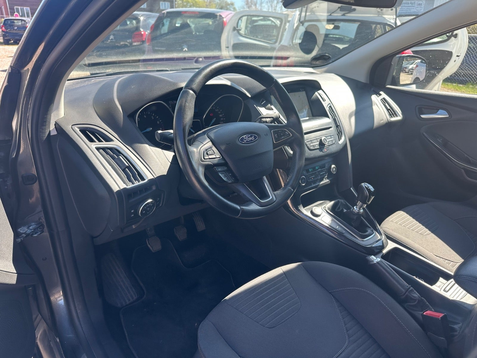 Grå Ford Focus fra 2018