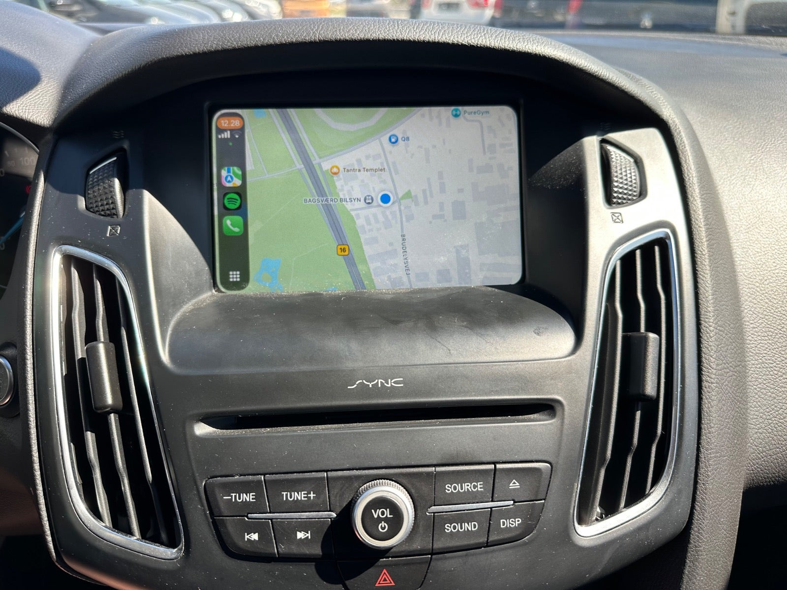 Grå Ford Focus fra 2018