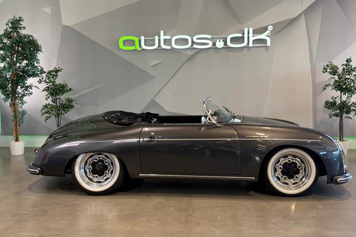Grå Porsche 356 fra 1969