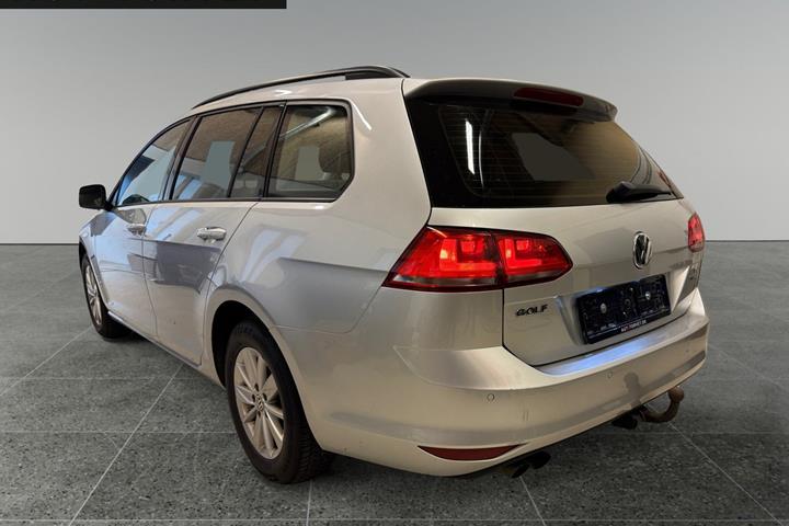 Sølv VW Golf VII fra 2014