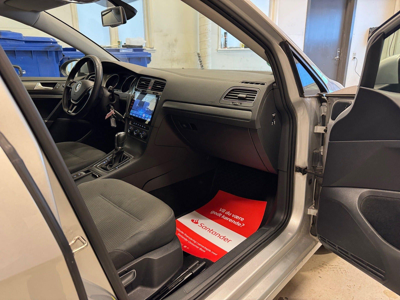 Sølv VW Golf VII fra 2014