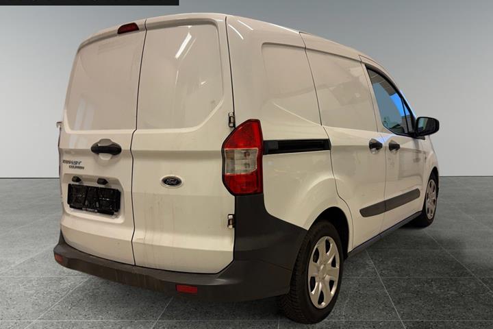 Hvid Ford Transit Courier fra 2020