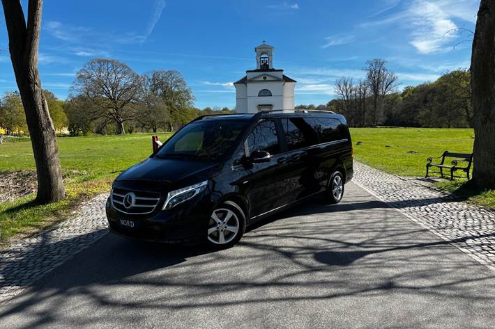Grøn Mercedes V250 d fra 2015