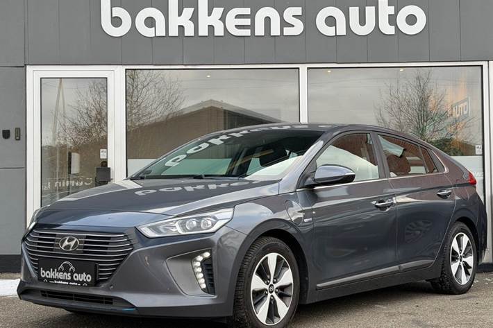 Grå Hyundai Ioniq fra 2018